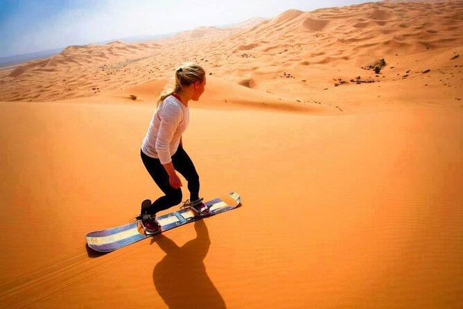 Morning Desert Safari Dubai:Red Dunes Desert,Camel Ride,Sand Boarding (Private) - Guided Tour With Licensed Guide