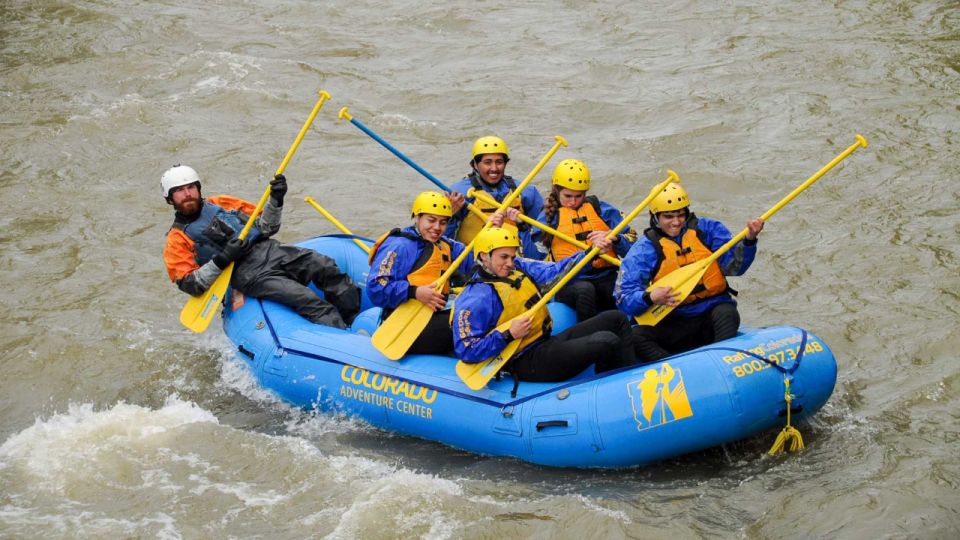 Near Denver: Clear Creek Intermediate Whitewater Rafting - Guided by Experts