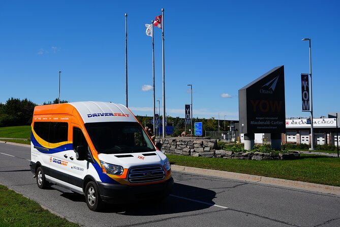 Ottawa Macdonald-Cartier Airport YOW Private Arrival/Departure Shuttle Transfer - Confirmation and Accessibility