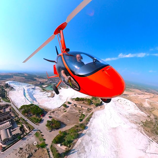 Pamukkale: Gyrocopter Tour Over the Travertines & Hierapolis - Pricing and Reservations