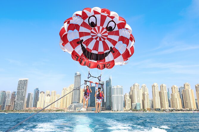 Parasailing in Dubai : Palm Jumeirah View and JBR Beach View - Weight and Safety Requirements