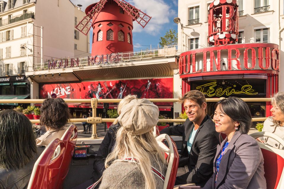 Paris: Big Bus Hop-on Hop-off Tour and Seine River Cruise - Pickup and Drop-off Locations