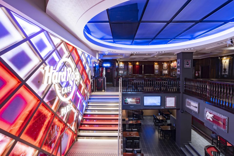 Paris: Hard Rock Cafe Dining Experience - Booking Details