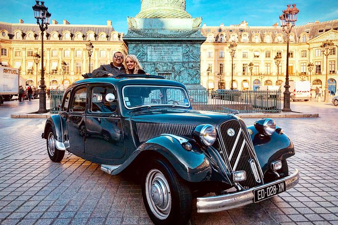 Paris Private Guided Tour in a Vintage Car With Driver - Meeting and Pickup Locations