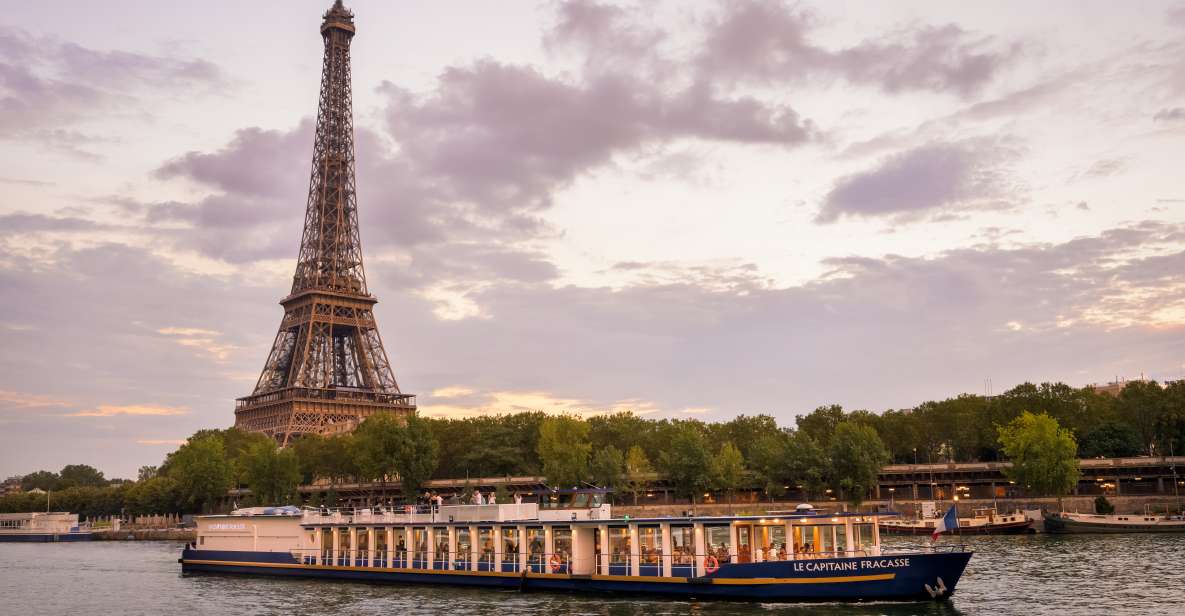 Paris: Romantic Cruise With 3-Course Dinner on Seine River - Not Allowed