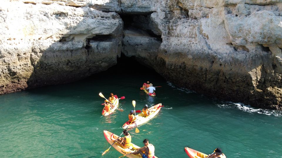 Portimão: Benagil Caves Speedboat and Kayak Guided Tour - Safety and Weather Considerations