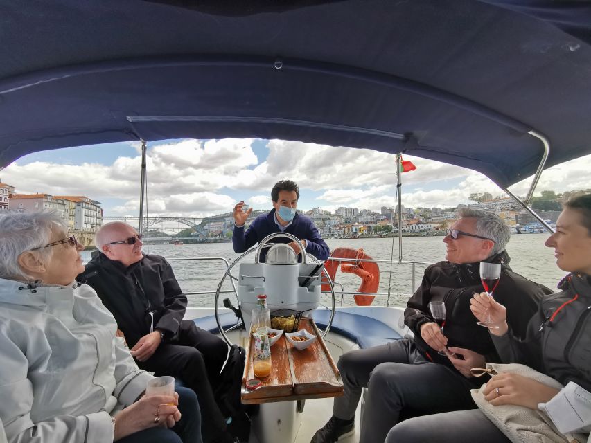 Porto: Private Sailboat Trip With Wine Tasting & Charcuterie - Inclusions