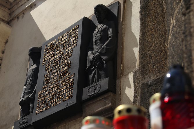 Prague Jewish Quarter and WW2 Private Tour - Memorial to the Heroes of the Heydrich Terror