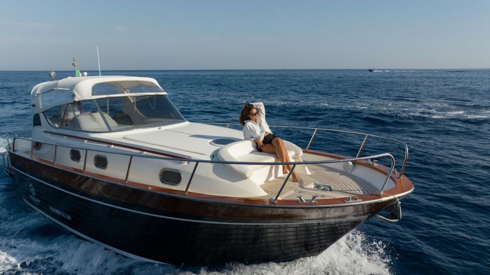 Private Amalfi Coast Tour by Apreamare 38ft DIAMOND - Pickup and Drop-off