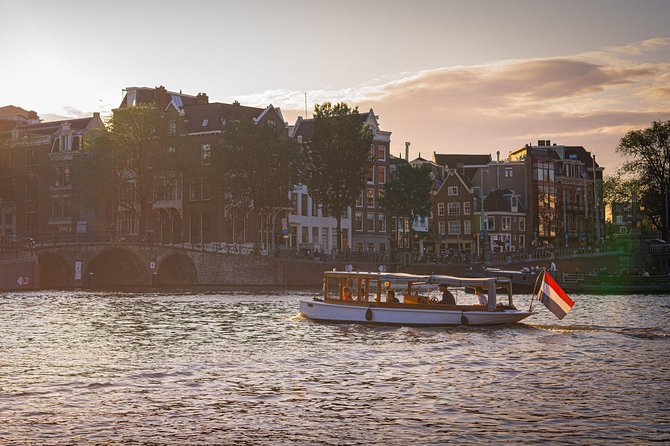 Private Boat Tour Amsterdam - 90 Min Incl. Welcome Drink on Historic Saloon Boat - Included Refreshments