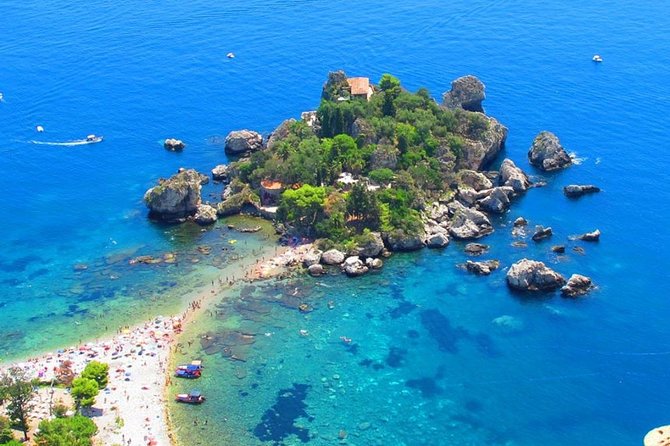 Private Etna & Taormina Tour, From Palermo Area & Cefalù - Visiting Taormina