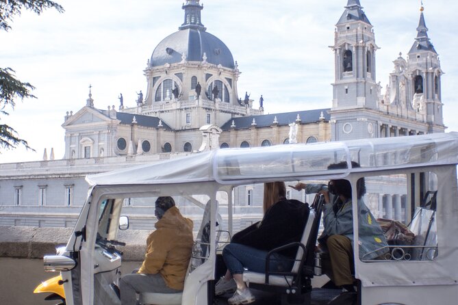 Private Guided Tour in Tuk Tuk Through Historical and Modern Madrid - Customizable Tour to Suit Interests