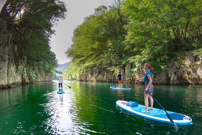 Private Half Day Stand-up Paddle Boarding on the Soča River - Scenic Canyon Exploration