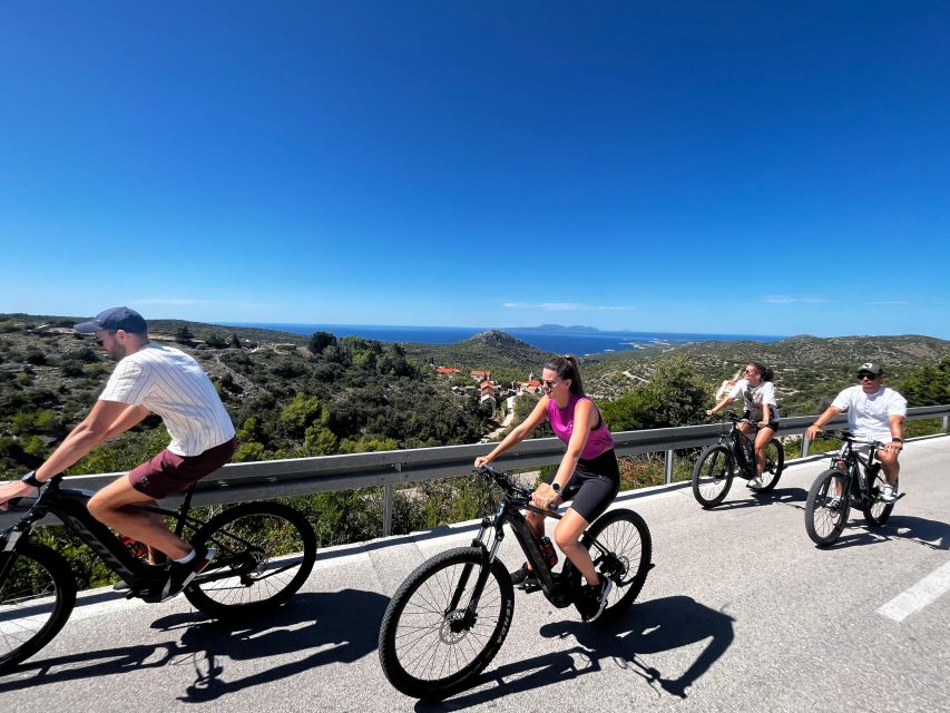 Private Hvar Island E-Bike Tour - Included Features