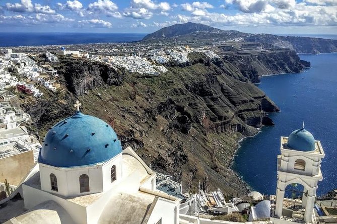 Private Santorini Full-Day Guided Sightseeing Tour - Red Beach and Prophet Ilias Monastery