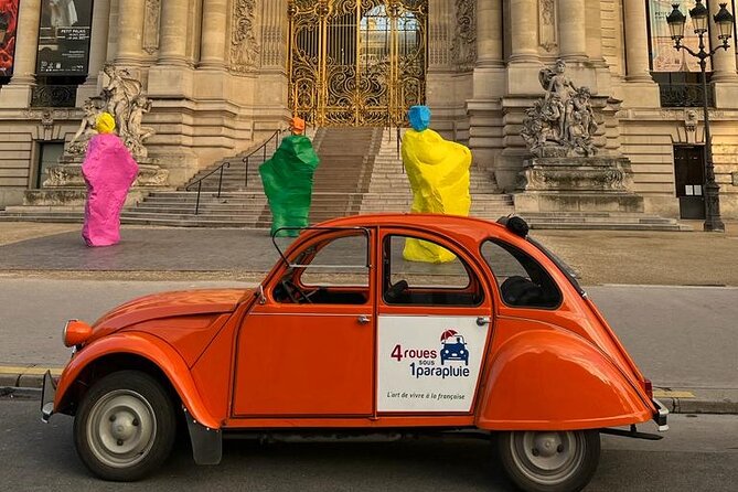 Private Tour of Paris for 3 Hours in a Vintage Citroën 2CV - Group Size and Accessibility