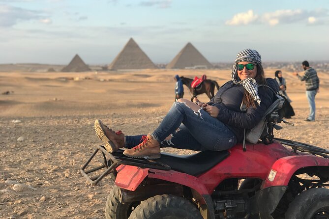 Pyramids,Camel,Quad Bike,Vip Lunch,Tickets and Dinner Cruise - Accessibility and Suitability