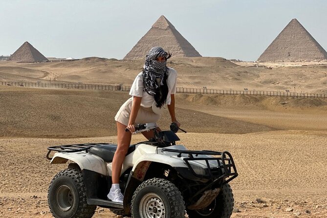 Quad Bike , Lunch and Camel Ride Private Tours From Cairo Giza Hotel - Included Amenities