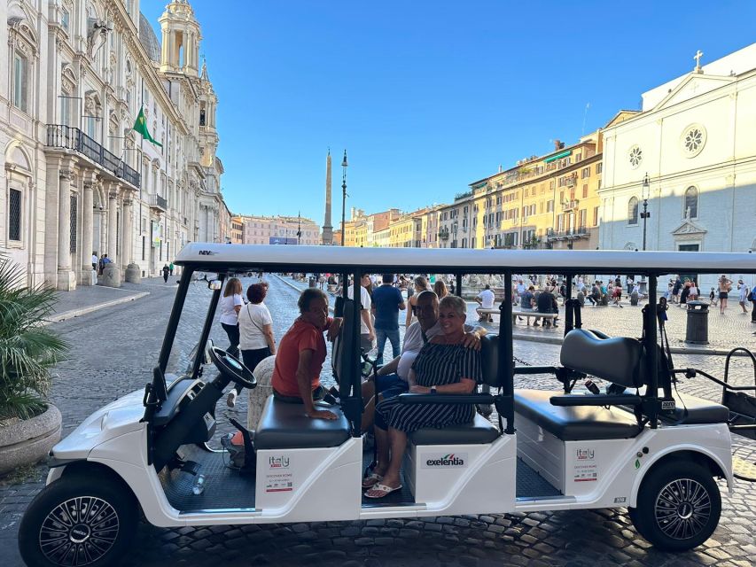 Rome: Hidden Gems and Catacombs Tour by Golf Cart - Booking and Cancellation