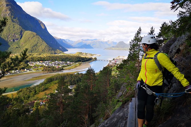 Romsdalsstigen Via Ferrata - Introwall - Unbeatable Views and Photo Opportunities