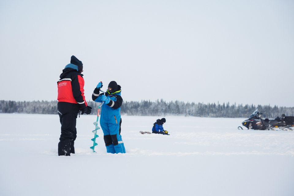 Rovaniemi: Ice Fishing & Snowmobile Safari Combo Day - Participant Requirements and Information