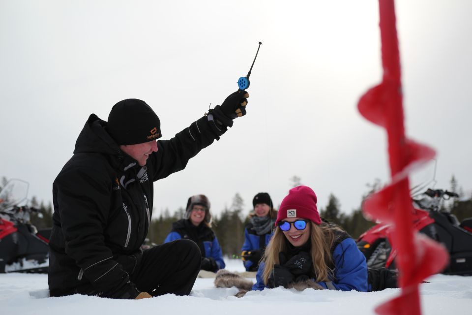 Rovaniemi: Snowmobile and Ice Fishing Adventure With Lunch - Winter Clothing and Equipment