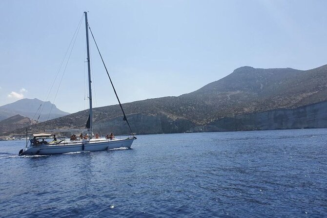 Sailing Boat Small Group Kleftiko and Sikia Cave West of Milos - Beach Stops and Snorkeling