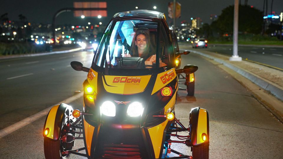 San Diego: Coronado Island Electric GoCar Night Tour - Gaslamp Quarter