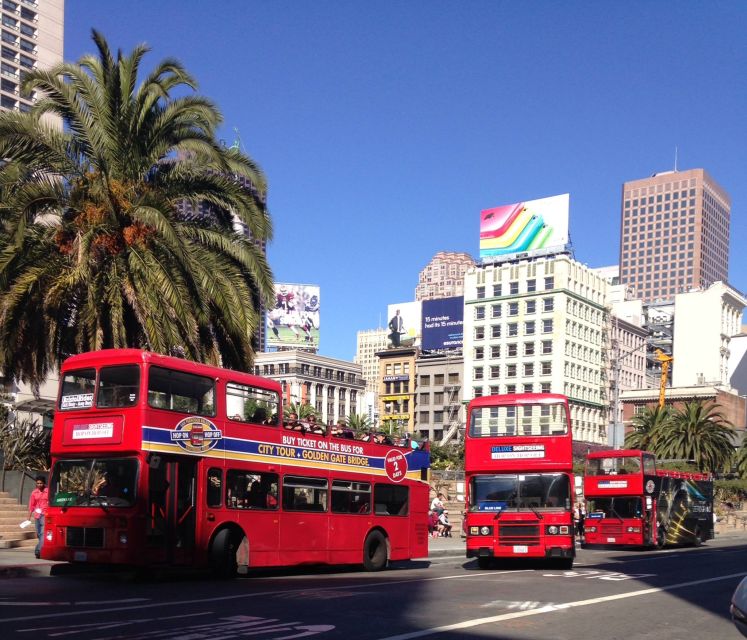 San Francisco: 2 Day Hop-On Hop-Off 20-Stop Deluxe Bus Tour - Exploring Union Square