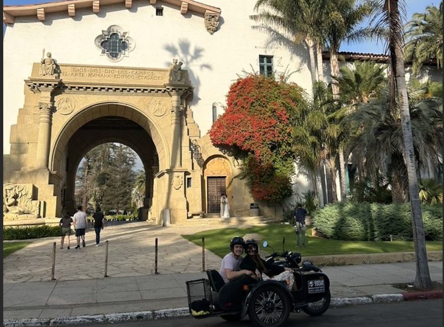 Santa Barbara: Private Scenic Tandem Sidecar Tour - Private Chauffeur Experience