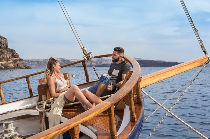 Santorini Volcano and Hot Springs Cruise Tour From Fira Old Port - Tour Duration and Activities