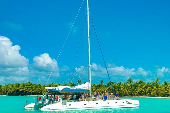 Saona Island Catamaran Adventure With Free Food and Transportation - Booking and Confirmation