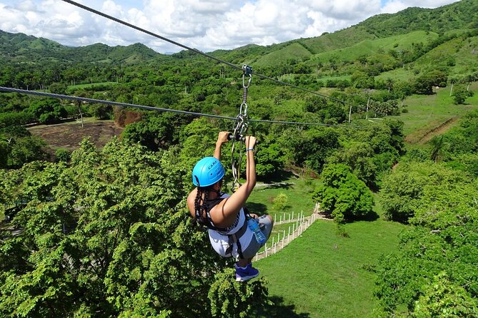 Shore Excursion 7 Waterfalls &5 Zip Lines Amber Cove & Taino Bay - Age and Group Restrictions