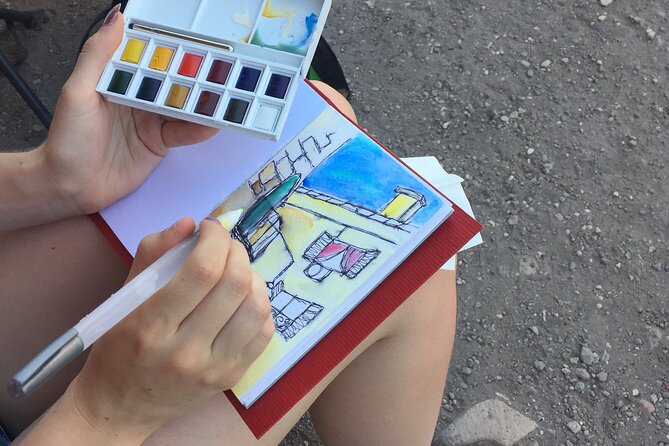 Sketching Rome With a Drawing Instructor Guide - Tour Ending at the Meeting Point