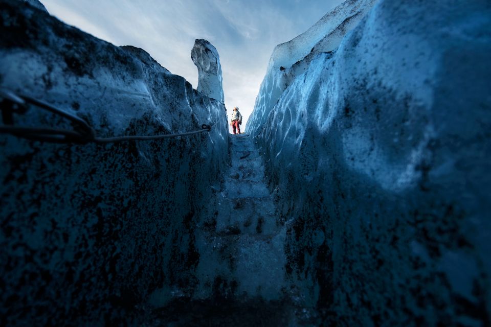 South Coast Iceland: 2-Day Blue Ice Cave & Jokulsarlon Tour - Blue Ice Cave Exploration