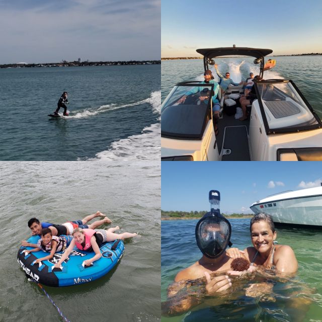 St Pete Beach: Private Boat Tour for Watersports Snorkeling - Shelling Exploration