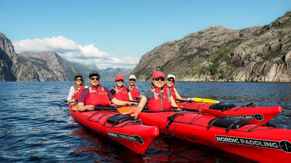 Stavanger: Lysefjord Kayaking Trip With Gear & Snacks - Important Information to Note