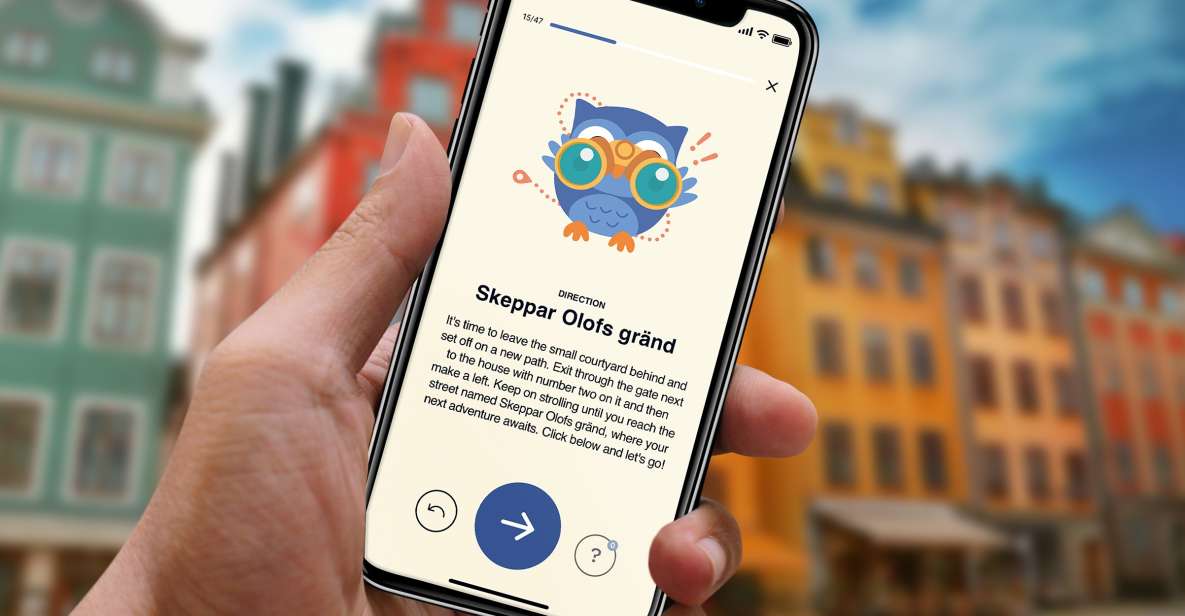 Stockholm: Old Town Self-Guided Tour for Ios and Android - Interactive Self-Guided Adventure