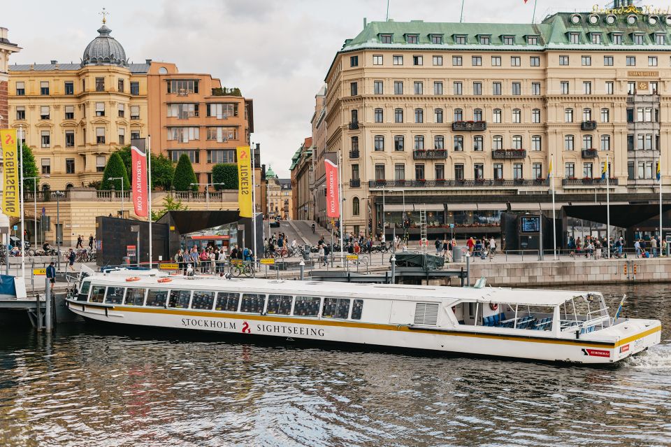 Stockholm: Under the Bridges Boat Tour - Accessibility and Restrictions