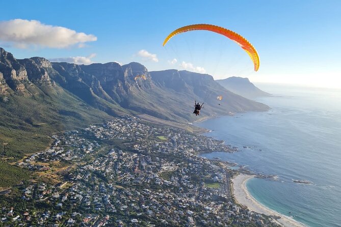 Tandem Paragliding in Cape Town - Additional Cost Options