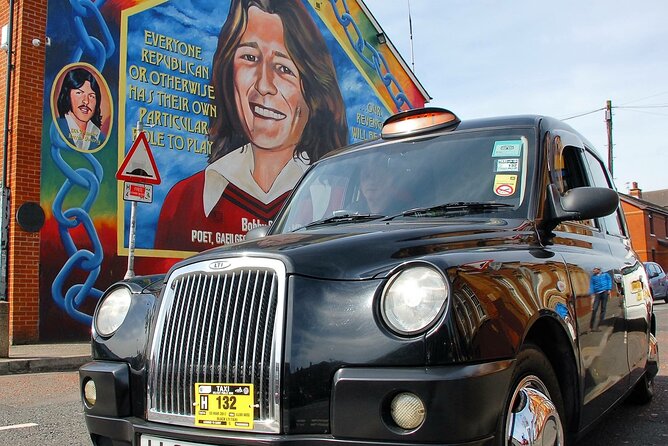 Taxi Tours Belfast Famous Cab 2hr Private the Troubles Tour - Stop at the Peace Wall