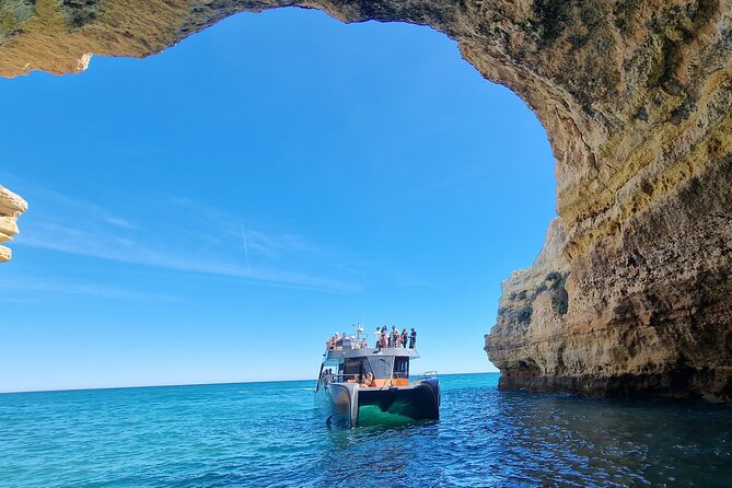 Tour to Benagil Caves and Coastline in Albufeira - Praia Do Submarino Swim