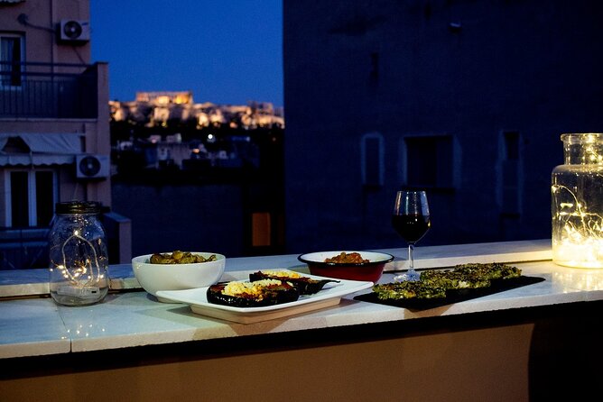 Traditional Greek Cooking Class and Lunch or Dinner With an Acropolis View - Sample Menu Options