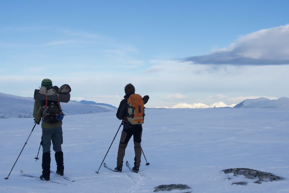 Tromsø: Beginner-Friendly Nordic Wilderness Skiing Tour - Warming by the Bonfire