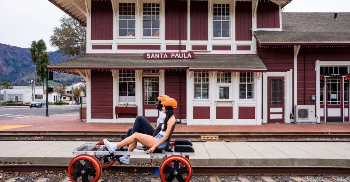 Ventura: Rail Bike Guided Tour With Farm Stand Stop - What to Wear