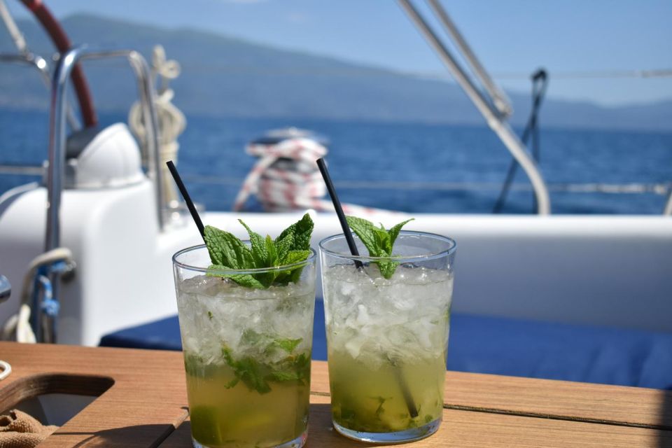 Volos: Pagasetic Gulf Full-Day Sailboat Experience - Food and Refreshments