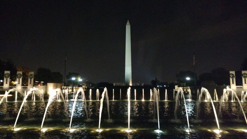 Washington DC: Small-Group 3-Hour Night Tour - Meeting Point and Important Information