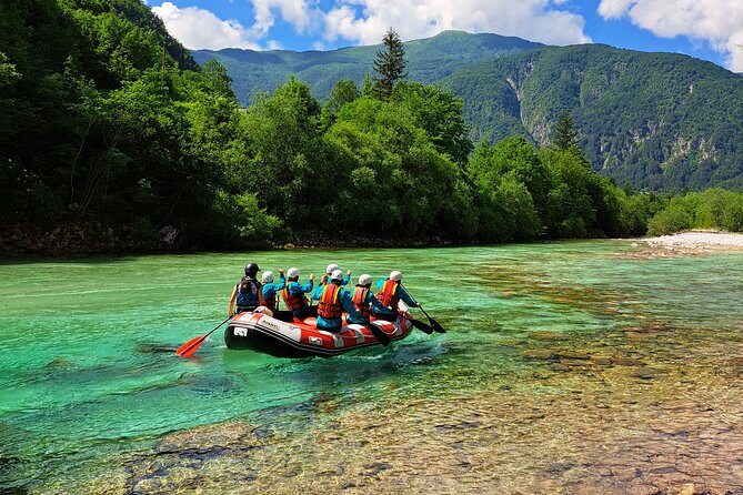 Whitewater Rafting on the Soča River in Bovec, Slovenia - Breathtaking Outdoor Scenery