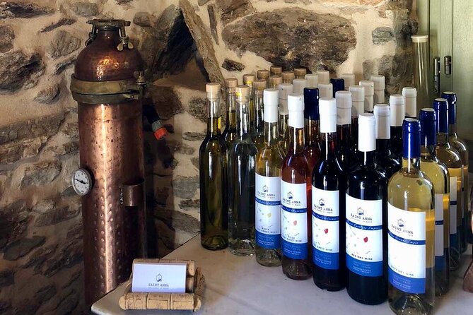 Wine Tasting and Tour in Saint Anna Winery in Naxos - Local Wines and Products