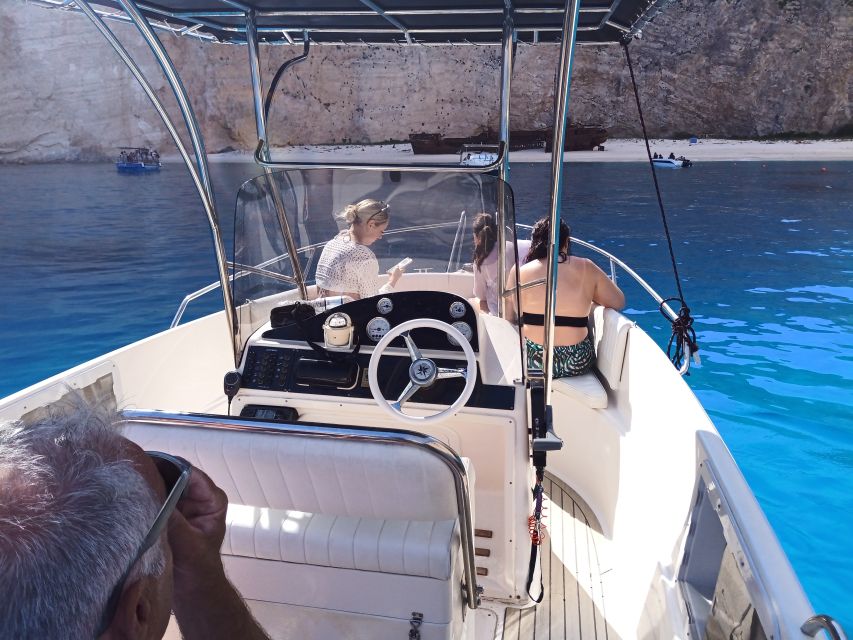 Zante: Shipwreck Beach & Blue Caves Private Speedboat Tour - Customer Reviews